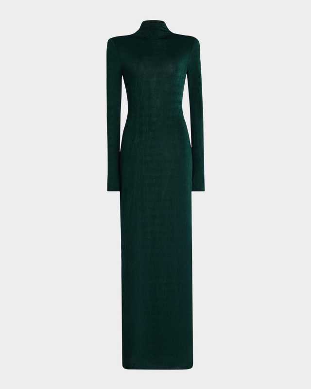 Kim High-Neck Maxi Dress